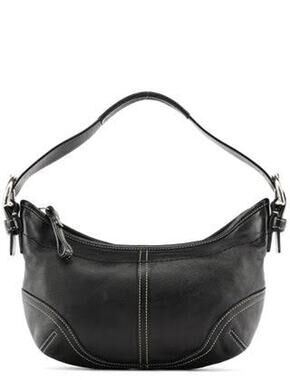 coach 9541 vintage black small soho shoulder bag Y2K